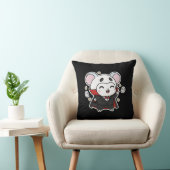 Coussin Cute lovely little mouse ready for Halloween (Chaise)