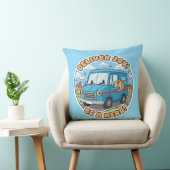 Coussin Cute Mail Truck Deliver Joy (Chaise)