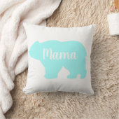 Coussin Cute Mama ours design mère cadeau de jour (Couverture)