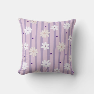 Coussin Cute marguerite Pastel Colour Flower Collection Mo