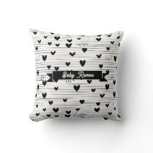 Cute minimaliste Abstraite ligne amour Noir