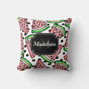 Coussin Cute Motif Watermelon