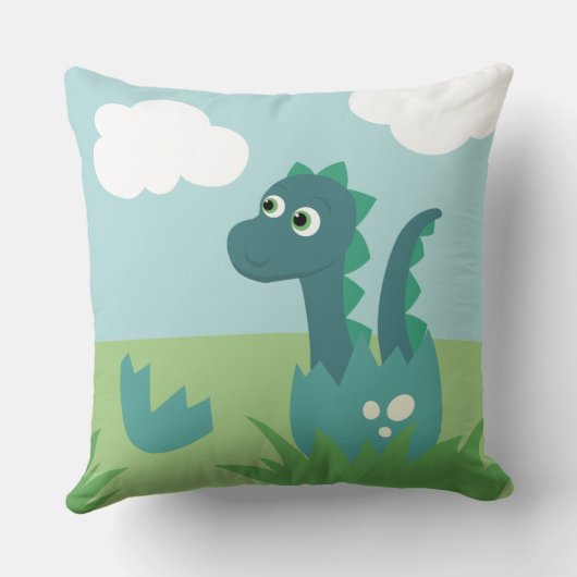 Coussin Cute-nouveau-né-dinosaure-enfant-nourrice (Verso)