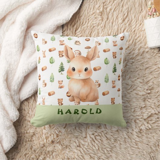 Coussin Cute Nursery Rabbit (Couverture)