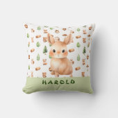 Coussin Cute Nursery Rabbit (Recto)
