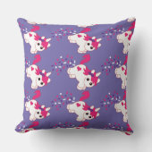 Coussin Cute Nursery Unicorn Décor Cuisine (Recto)