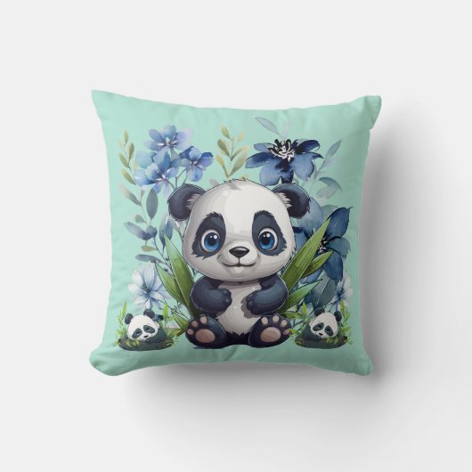 Coussin Cute Panda Baby (Recto)