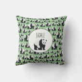 Coussin Cute Panda Motif ours (Verso)