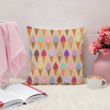 Cute Pastel Aquarelle Crème glacée Baby Girl Nurse