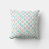 Coussin Cute Pastel Easter Eggs Pattern (Recto)