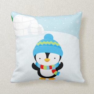 Coussin Cute Penguin