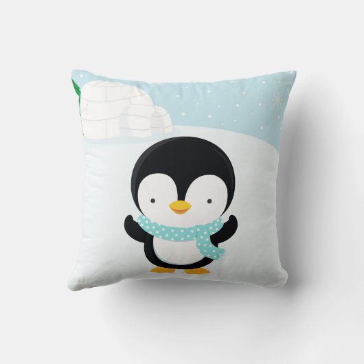 Coussin Cute Penguin (Verso)