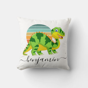 Coussin Cute Personnalisé baby shower de dinosaures person