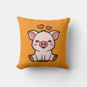 Coussin Cute Piggy (Recto)