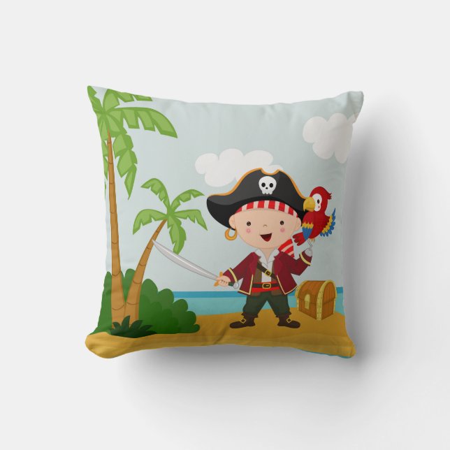 Coussin Cute Pirate (Recto)