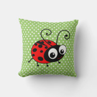 Cute Pois Ladybug Vert & Rouge Cuisine
