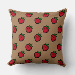 Coussin Cute Red Cartoon