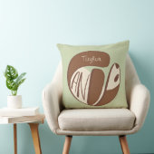 Coussin Cute Rolling Big Panda Bear Nursery (Chaise)