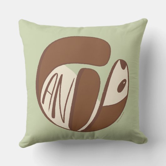 Coussin Cute Rolling Big Panda Bear Nursery (Verso)