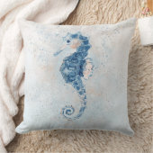 Coussin Cute Seahorse Splash (Couverture)