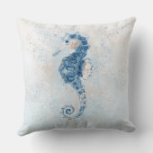 Coussin Cute Seahorse Splash (Verso)