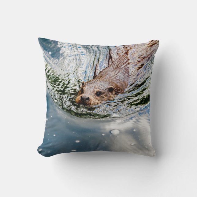 COUSSIN CUTE SEAL SWIMMING (Recto)