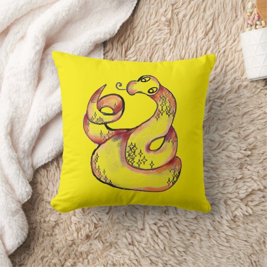 Coussin Cute serpent (Couverture)