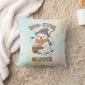 Coussin Cute Sleeping Halloween Witch Napper Ghost (Couverture)