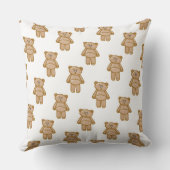Coussin Cute Teddy Bear Pattern (Verso)
