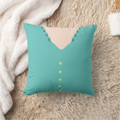 Coussin Cute Turquoise 🎀 Ball Gown Blouse (Couverture)