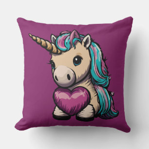 Coussin Cute Unicorn