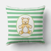Coussin Cute vintage teddy bear (Verso)