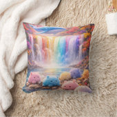 Coussin Cute Whale Fantasy Kids Pillow Colorful Dream (Couverture)