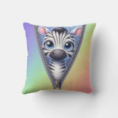 Coussin Cute Zebra Kids (Verso)