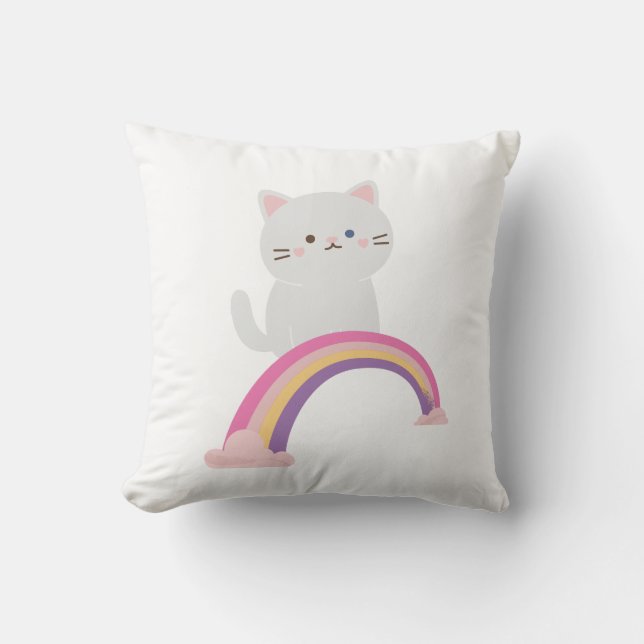 Coussin Cutie Kitten Chat (Recto)