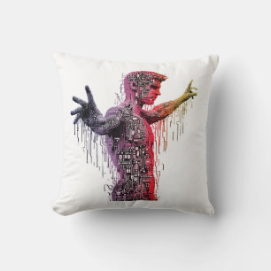 Coussin Cyber-humain