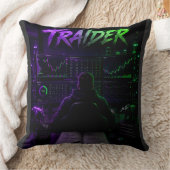 Coussin Cyberpunk TRAIDER - Gaming & Trading (Couverture)