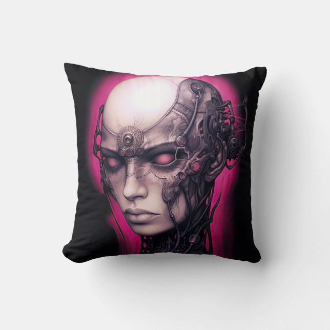 Coussin Cyborg Cool Ado Pink Neon (Recto)