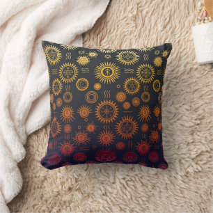 Coussin Cycle solaire ésotérique