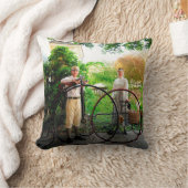 Coussin Cyclistes victoriens (Couverture)