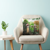 Coussin Cyclistes victoriens (Chaise)