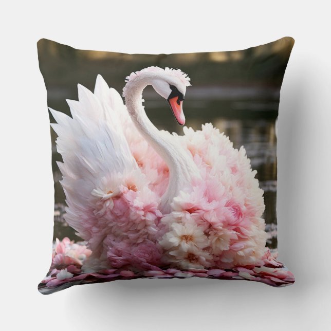 Coussin Cygne de Fairytale (Verso)