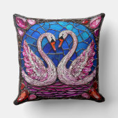 Coussin Cygnes de mariage (Verso)