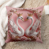Coussin Cygnes de mariage (Couverture)