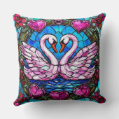 Coussin Cygnes de mariage (Verso)