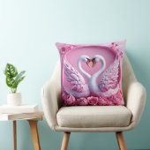 Coussin Cygnes de mariage (Chaise)