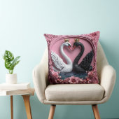 Coussin Cygnes de mariage cadeau pour maison moderne (Chaise)