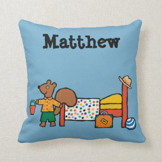 Coussin Cyrille l'écureuil des vacances