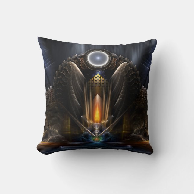 Coussin Cyriteux, Le Temple De L'Orbe De Karinos (Recto)