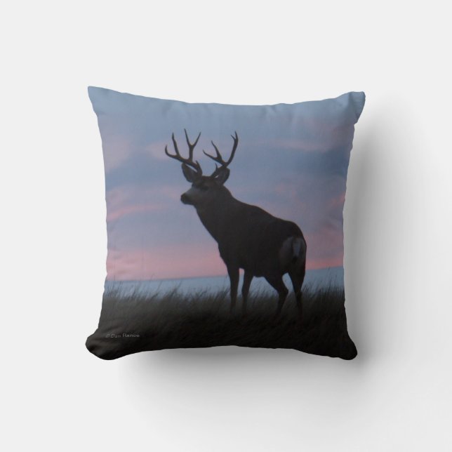 Coussin D3 Mule Deer Buck (Recto)